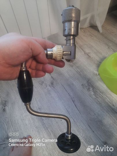 Ручной коловорот дрель