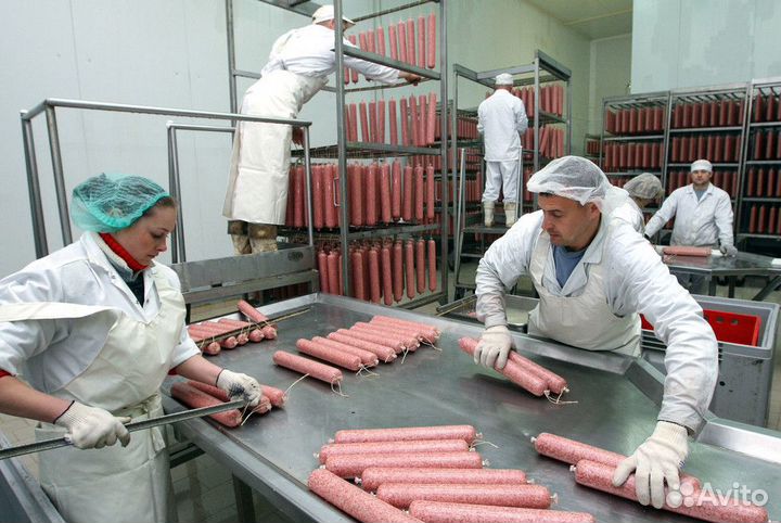 Работа на колбасном предприятии вахтовым методом