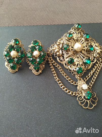 Брошь,чехия