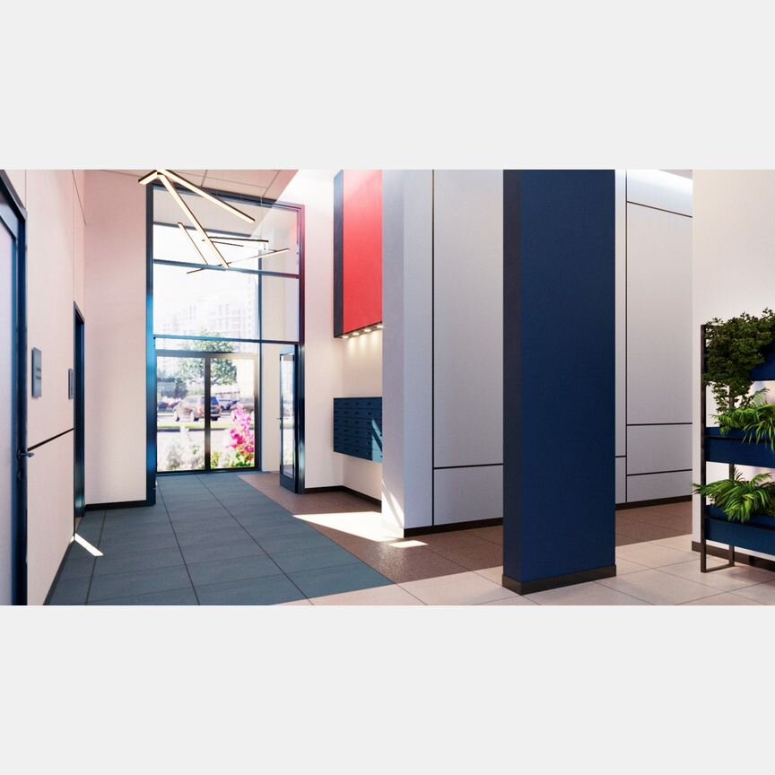 1-к. квартира, 41 м², 2/20 эт.