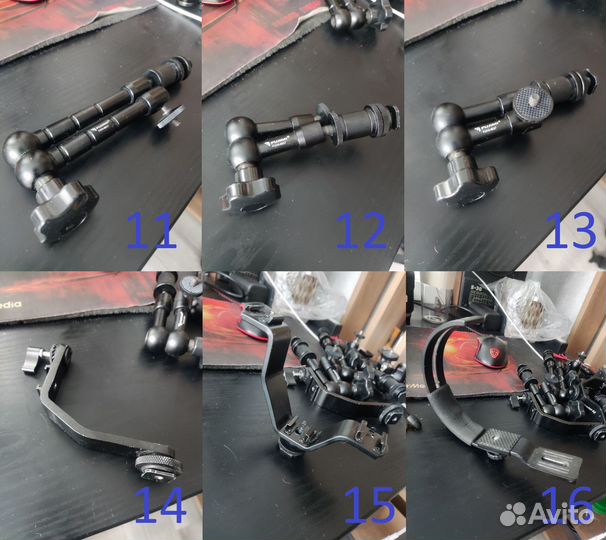 Крепления под монитор шарниры и прочее для рига