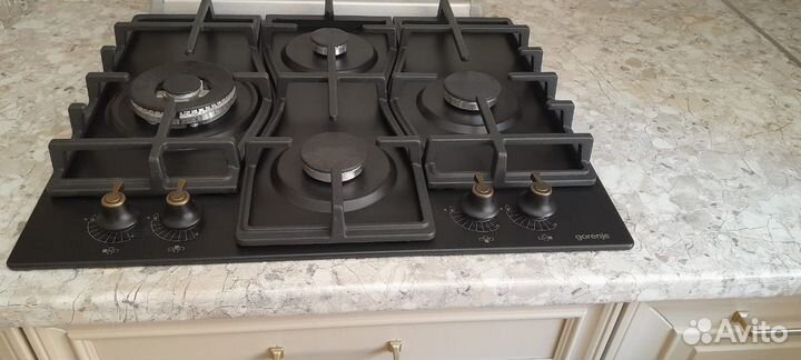 Газовая плита новая горение