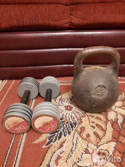 Спортивный комплекс, штанга,гиря,гантели