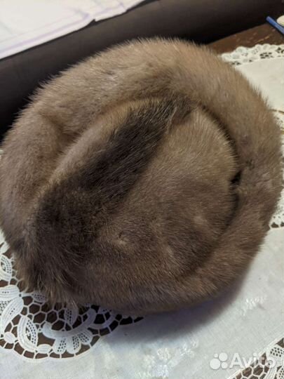 Шапка норковая женская