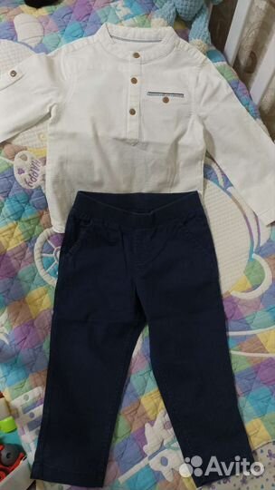 Рубашка и 2 пары брюк HM 86р