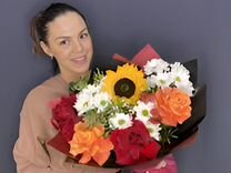 Розы из Эквадора с доставкой по городу, цветы