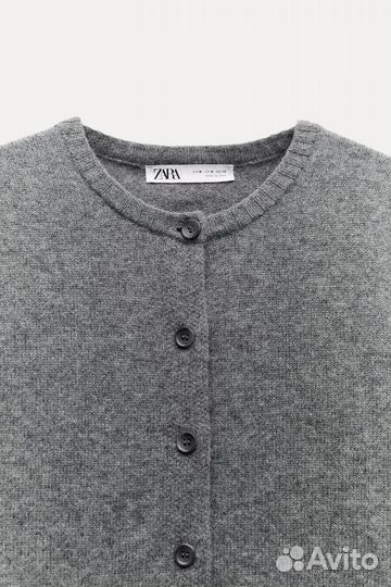 Кардиган Zara 100% шерсть размер М