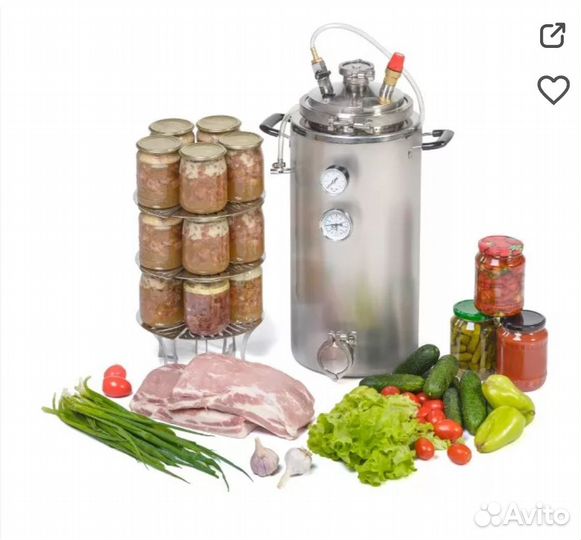 Электрический автоклав Wein, 23 л