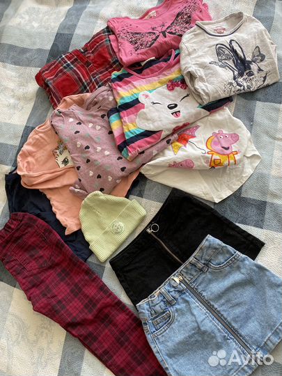 Пакет одежды для девочки 104-116