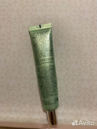 Cc крем erborian red correct