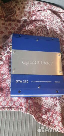 Сабвуфер и усилитель бу Blaupunkt