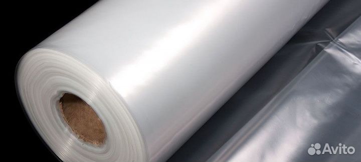 Пленка п/э прозрачная эконом 60 мкм, 3х250 м