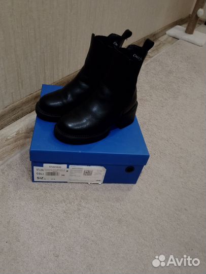Ботильоны зимние размер 36 нат кожа