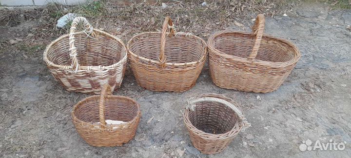 Корзина плетеная