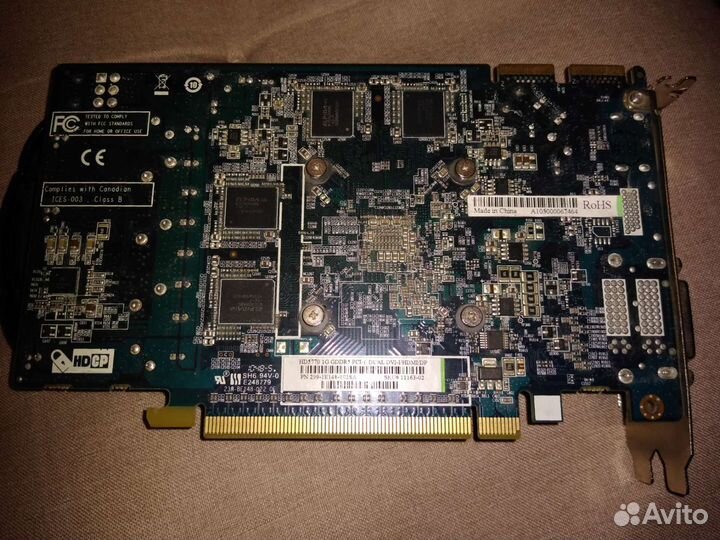 Видеокарта Sapphire hd 5770 на запчасти