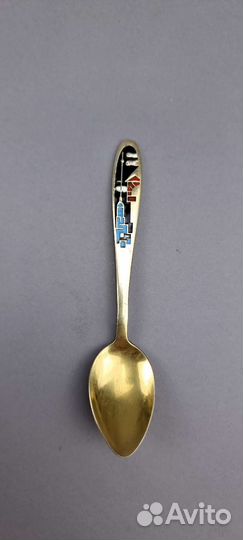 Серебряная чайная ложка СССР