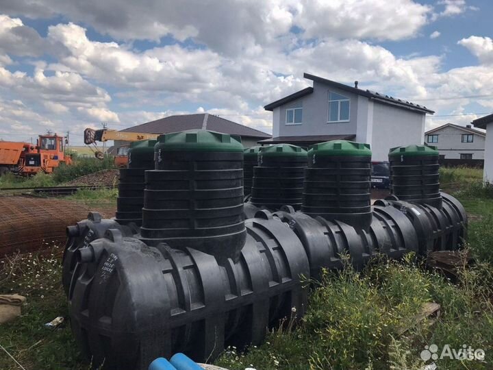 Септик био Далос 5 с переливом