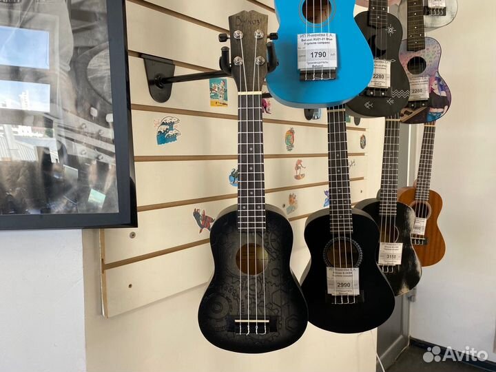 Shinobi D-21/WT — сопрано-укулеле