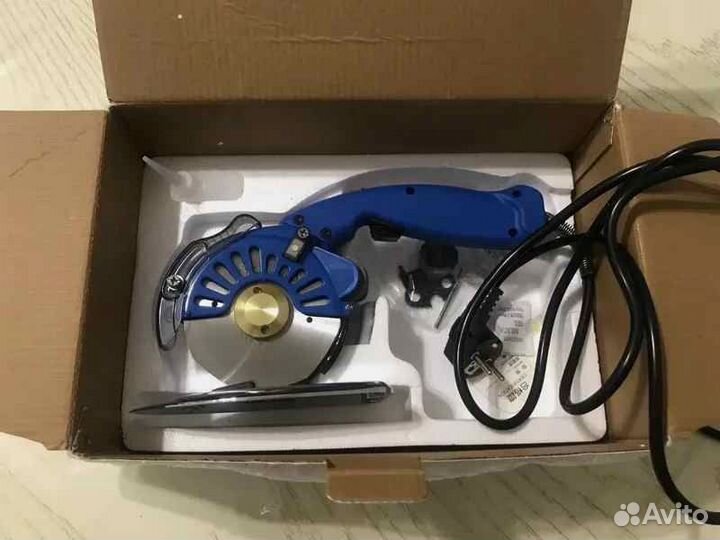 Дисковый раскройный нож JT-100D-BL / Нож для ткани