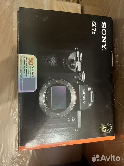 Sony Alpha A7 III ilce-7M3 Body запечатанная