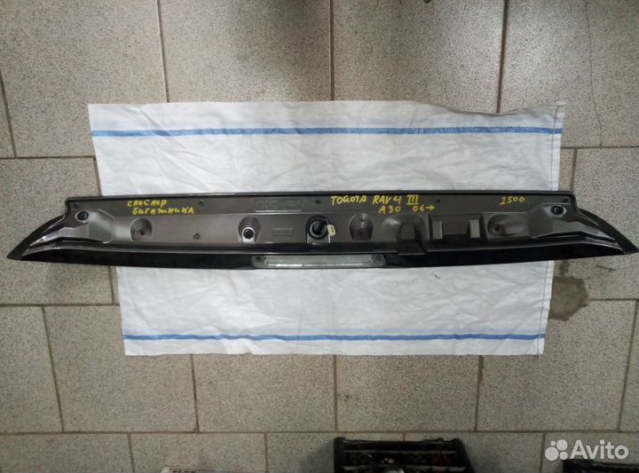 Спойлер крышки багажника Toyota RAV4 A30 2006-2012