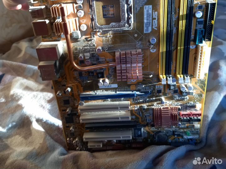 Материнская плата Asus p5kr 775 сокет