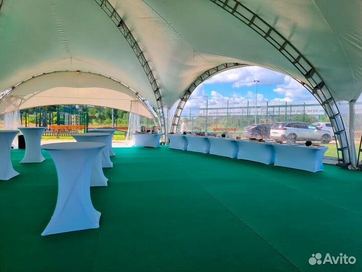 Аренда шатер на свадьбу