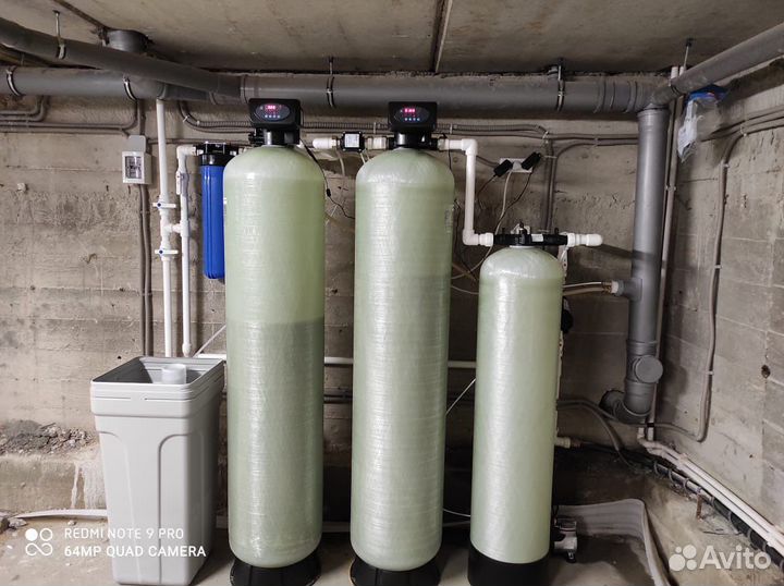 Водоподготовка монаж, обслуживание