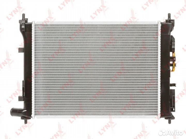 Радиатор охлаждения на hyundai solaris