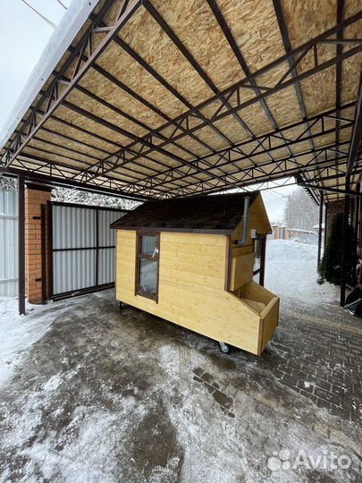 Мини курятник