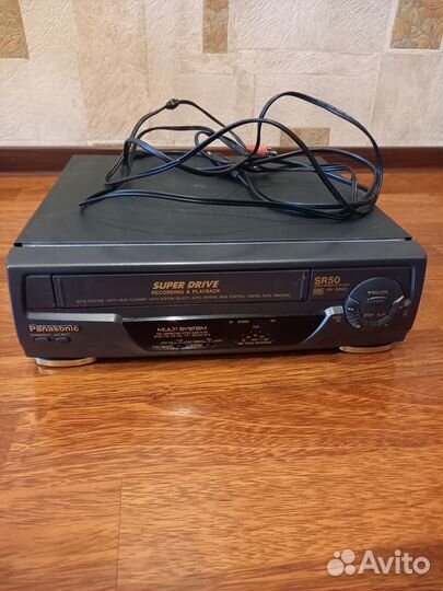 Видеомагнитофон panasonic бу на запчасти