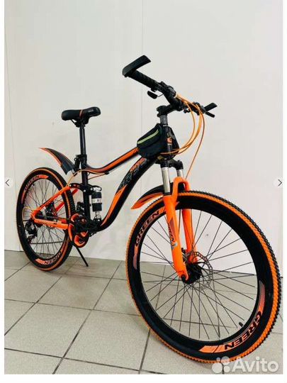 Велосипед двух подвес, колёса 26