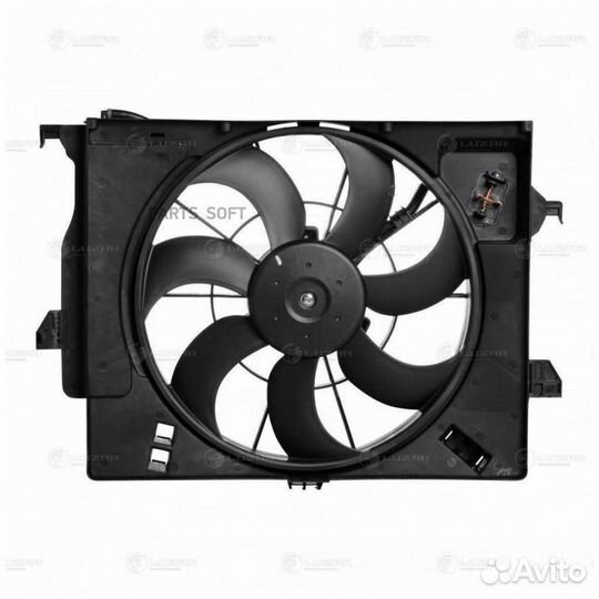 Вентилятор двигателя Hyundai Solaris (10) /Kia Rio