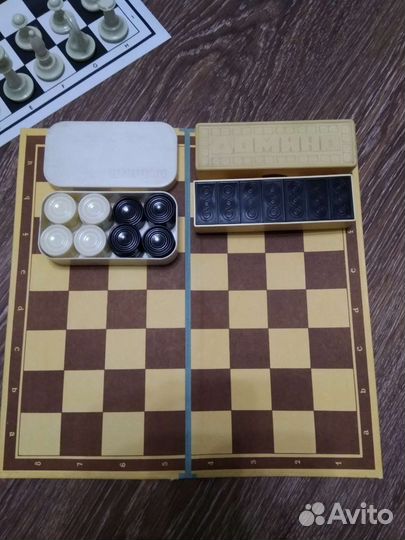 Шахматы.Домино.Шашки