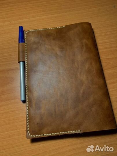 Обложка для ежедневника из натуральной кожи
