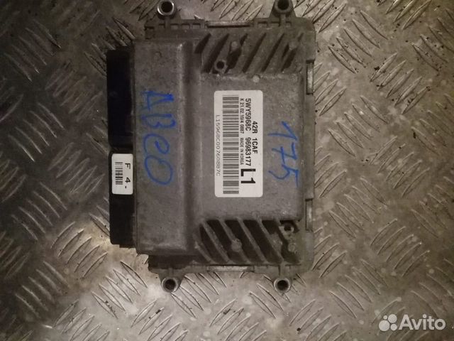 Эбу шевроле авео
