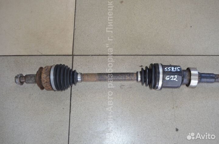 Привод правый 2.5 АКПП Mazda 6 GJ GL FTB62550X