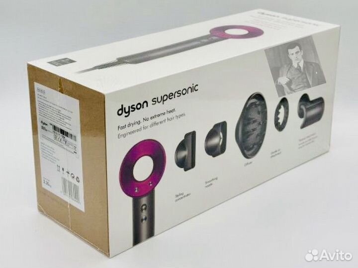 Фен для волос новый Dyson Supersonic HD08