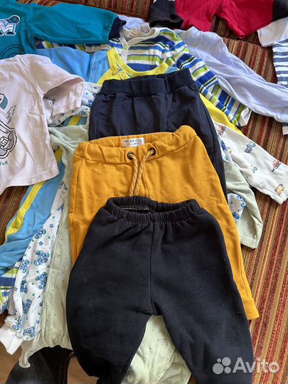 Вещи пакетом на мальчика до года