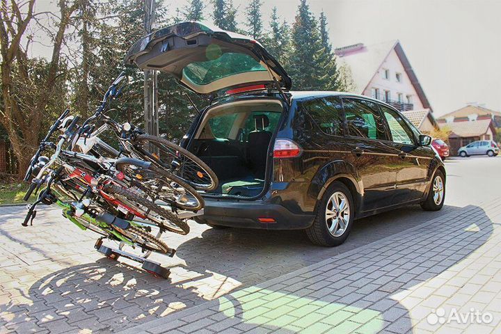 Велоплатформа на фаркоп giro-4 для 4х вело