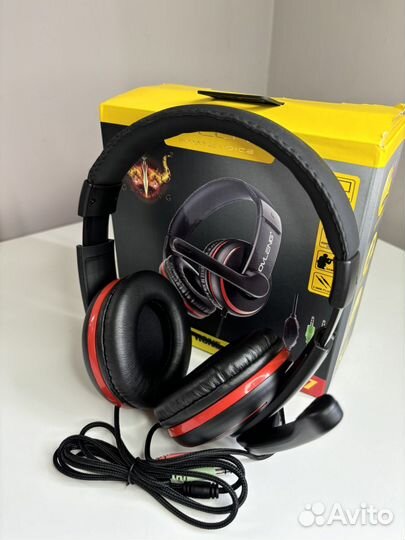 Наушники игровые компьютерные новые