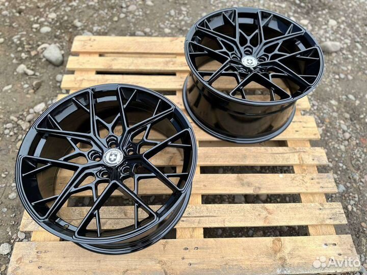 Hre 5-108 черный глянец R19 Литые диски