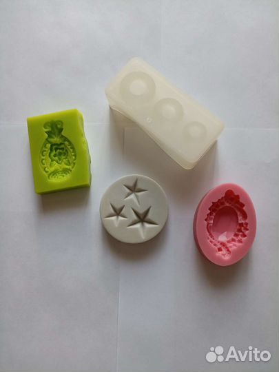 Силиконовые формочки для мыла
