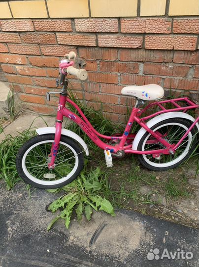Велосипед для девочки 16 дюймов stels