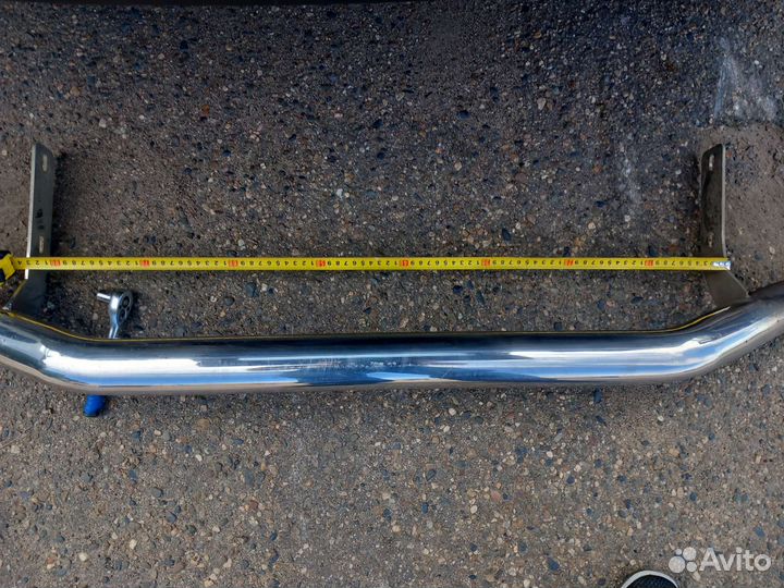 Защита заднего бампера