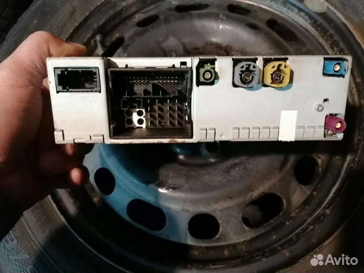 Блок навигации мультимедиа Ауди А6 С6 рест