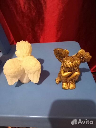 Рождественский ангел свеча