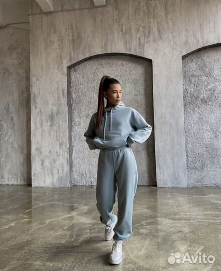 Костюм спортивный голубой miss naomi