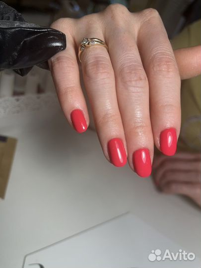 Коррекция наращённых ногтей