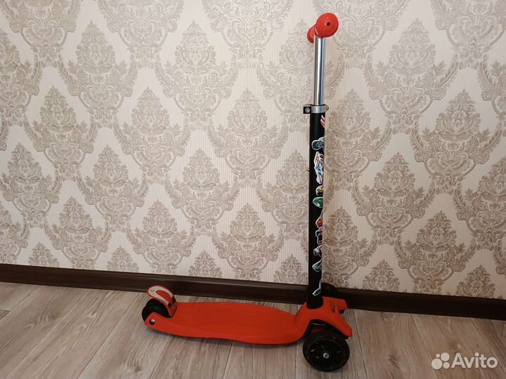 Самокат детский трехколесный бу